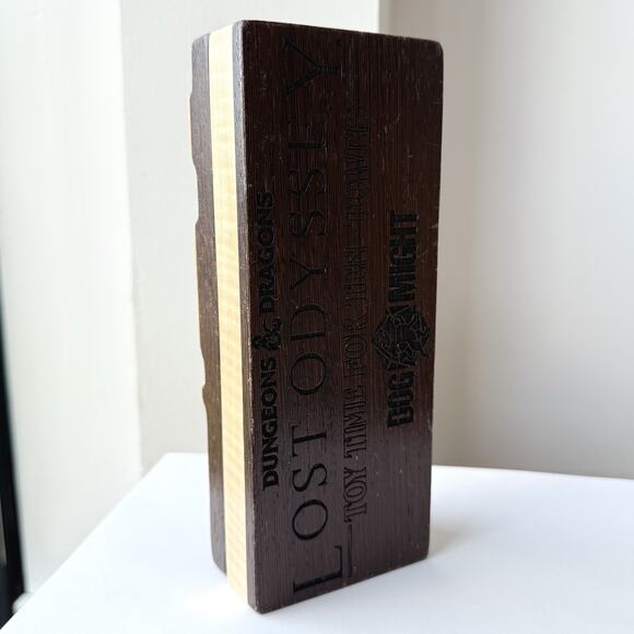 Dog Might Games Dungeons & Dragons Wood Magnetic Dice Box Tower Lost Odyssey D&D - Picture 6 of 10